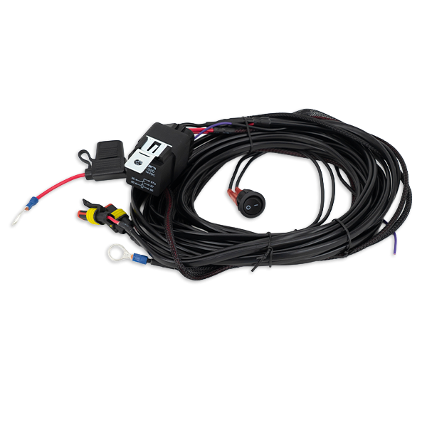 Two-Lamp Wiring Kit - Long (2-Pin, Superseal, 12V)