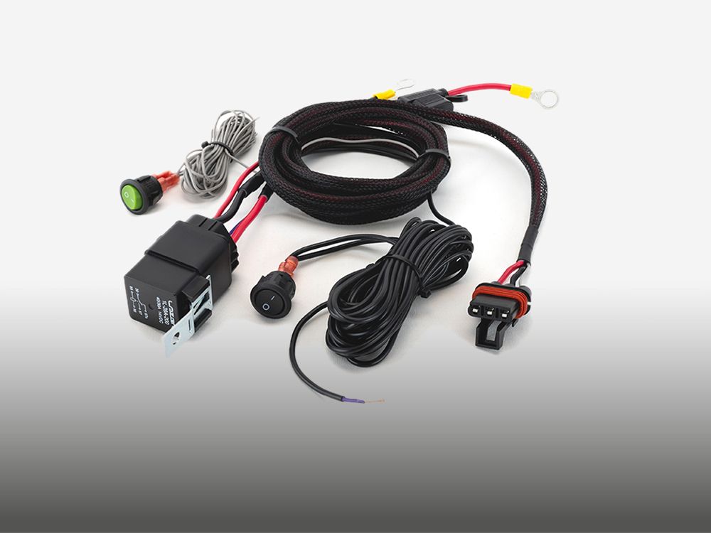 Single-Lamp Harness Kit (3-Pin, Aptiv, 12V)