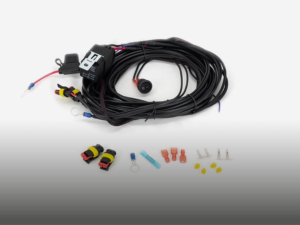 ‘Long’ Two-Lamp Wiring Kit (2-Pin, Superseal, 12V)