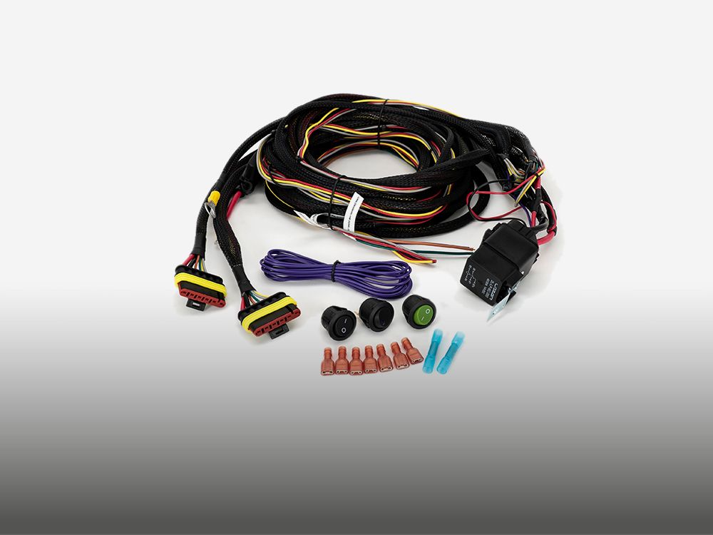 Two-Lamp Wiring Kit (6-Pin, Superseal, 12V)