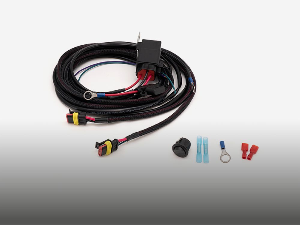 Two-Lamp Wiring Kit - Mid Power (3-Pin, Superseal, 12V)