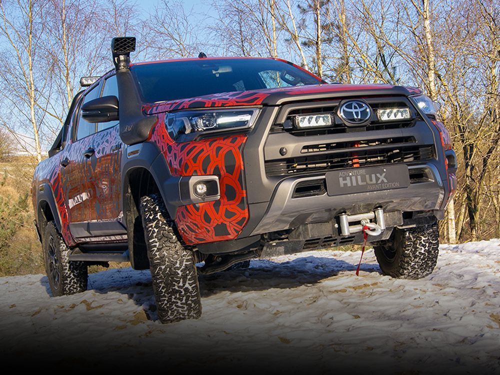 Grille Kit suitable for Toyota Hilux Rogue (2021+) 
