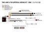 Two-Lamp Wiring Kit - Long (6-Pin, Superseal, 12V)