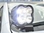 Photo showing the lamp installed in a typical setting, demonstrating its placement, angle, and lighting effect in real-world use.