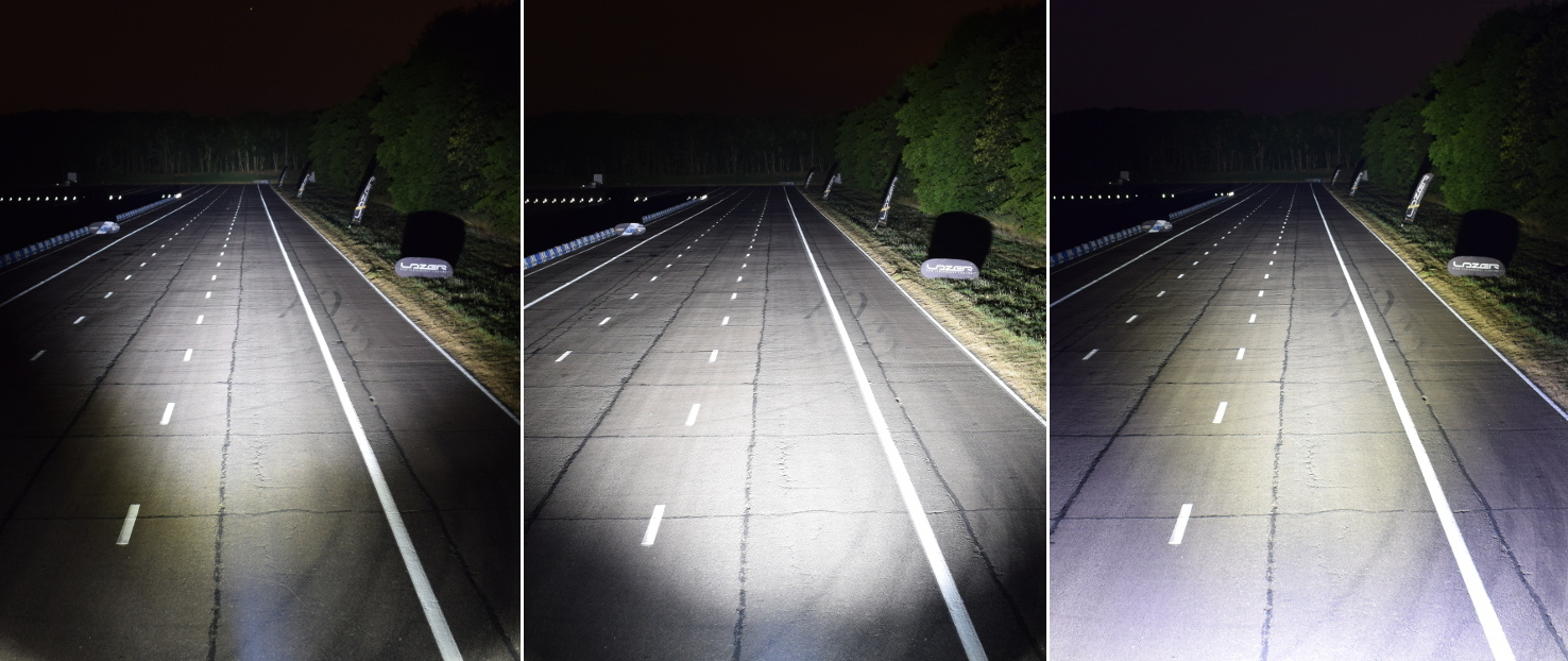 LED Driving Light Beam Patterns